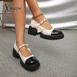 Xajzpa - Women Sweet Preppy Styledaily Casual Platform & Wedge Mary Janes