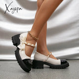 Xajzpa - Women Sweet Preppy Styledaily Casual Platform & Wedge Mary Janes