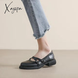 Xajzpa - Women Vintage Round Toe Mary Jane