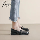 Xajzpa - Women Vintage Round Toe Mary Jane