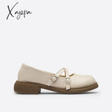 Xajzpa - Women Vintage Round Toe Mary Jane