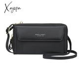 Xajzpa - Women Wallet Double Zipper Summer Female Shoulder Bag Top Quality Cell Phone Pocket Bags