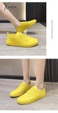 Xajzpa - Women White Shoes Lace Up Casual Sneakers Breathable Board Soft Vulcanized Flat Zapatos De