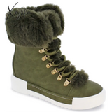 Xajzpa - Women Winter Snow Boots Cute Warm Fur Windproof Shoes