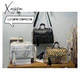 Xajzpa - Women’s Bag Luxury Designer Purses And Handbags Shoulder Bags Vintage Rivet Tote For