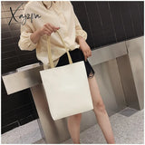 Xajzpa - Women’s Bag New Vertical Korean Fashion Solid Color Casual Shoulder Large Capacity