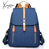 Xajzpa - Women’s Black Oxford Backpack Female Anti Theft Travel Women School Girls Bookbag Ladies