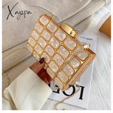 Xajzpa - Women’s Branded Bags Wedding Party Messenger Bag Crossbody For Women Shoulder Clutch Bag