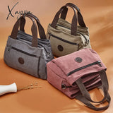 Xajzpa - Women’s Canvas Bag Handbags Shoulder Bags Messenger Crossbody Tote Large Capacity Work