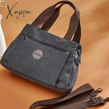 Xajzpa - Women’s Canvas Bag Handbags Shoulder Bags Messenger Crossbody Tote Large Capacity Work