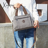 Xajzpa - Women’s Canvas Bag Handbags Shoulder Bags Messenger Crossbody Tote Large Capacity Work