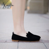 Women's Casual Shoes BFS09 Knitting Fabric Breathable Flats - Touchy Style.