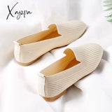 Women's Casual Shoes BFS09 Knitting Fabric Breathable Flats - Touchy Style.