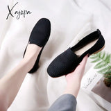 Women's Casual Shoes BFS09 Knitting Fabric Breathable Flats - Touchy Style.