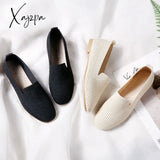 Women's Casual Shoes BFS09 Knitting Fabric Breathable Flats - Touchy Style.