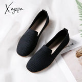 Women's Casual Shoes BFS09 Knitting Fabric Breathable Flats - Touchy Style.