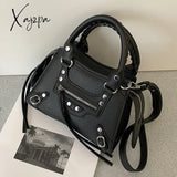 Xajzpa - Women’s Fashion Handbag Beautiful Lady Crossbody Bag Elegant Pu Leather One Shoulder