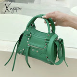 Xajzpa - Women’s Fashion Handbag Beautiful Lady Crossbody Bag Elegant Pu Leather One Shoulder