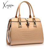 Xajzpa - Women’s Handbag Luxury White Hand Leather Messenger Bag Women Bolso Khaki