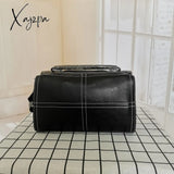 Xajzpa - Women’s Luxury Designer Handbag Female Pu Leather Shoulder Bags Boston 2 Straps Sling