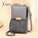 Xajzpa - Women’s Messenger Bag Shoulder Mobile Phone Bags Small Pu Leather Crossbody Wallet