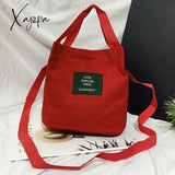 Xajzpa - Women’s Mini Corduroy Shoulder Bag Female New Small Canvas Handbag Totes Ladies Casual