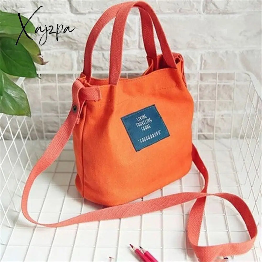 Xajzpa - Women’s Mini Corduroy Shoulder Bag Female New Small Canvas Handbag Totes Ladies Casual