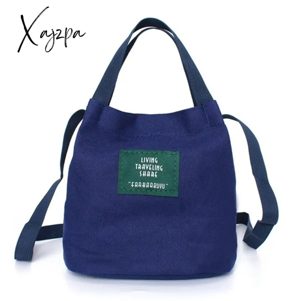 Xajzpa - Women’s Mini Corduroy Shoulder Bag Female New Small Canvas Handbag Totes Ladies Casual