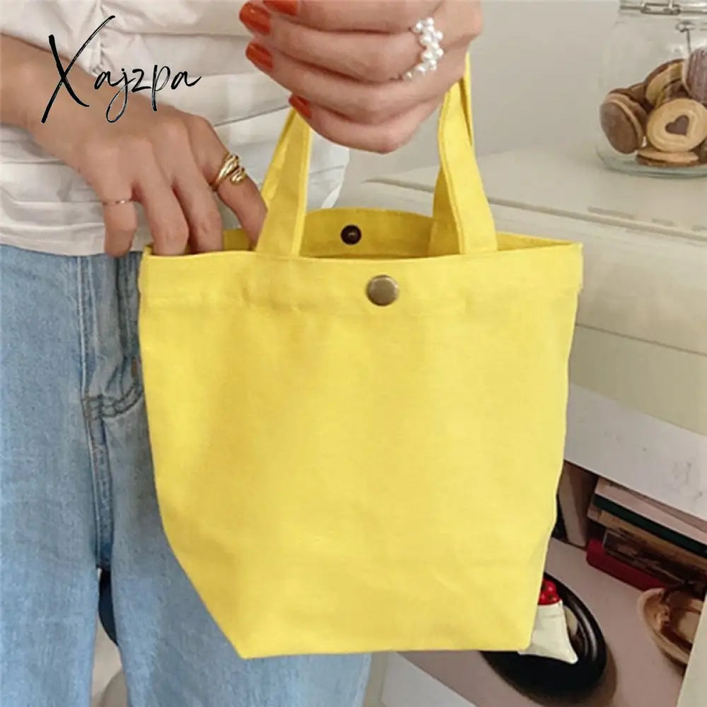 Xajzpa - Women’s Mini Corduroy Shoulder Bag Female New Small Canvas Handbag Totes Ladies Casual