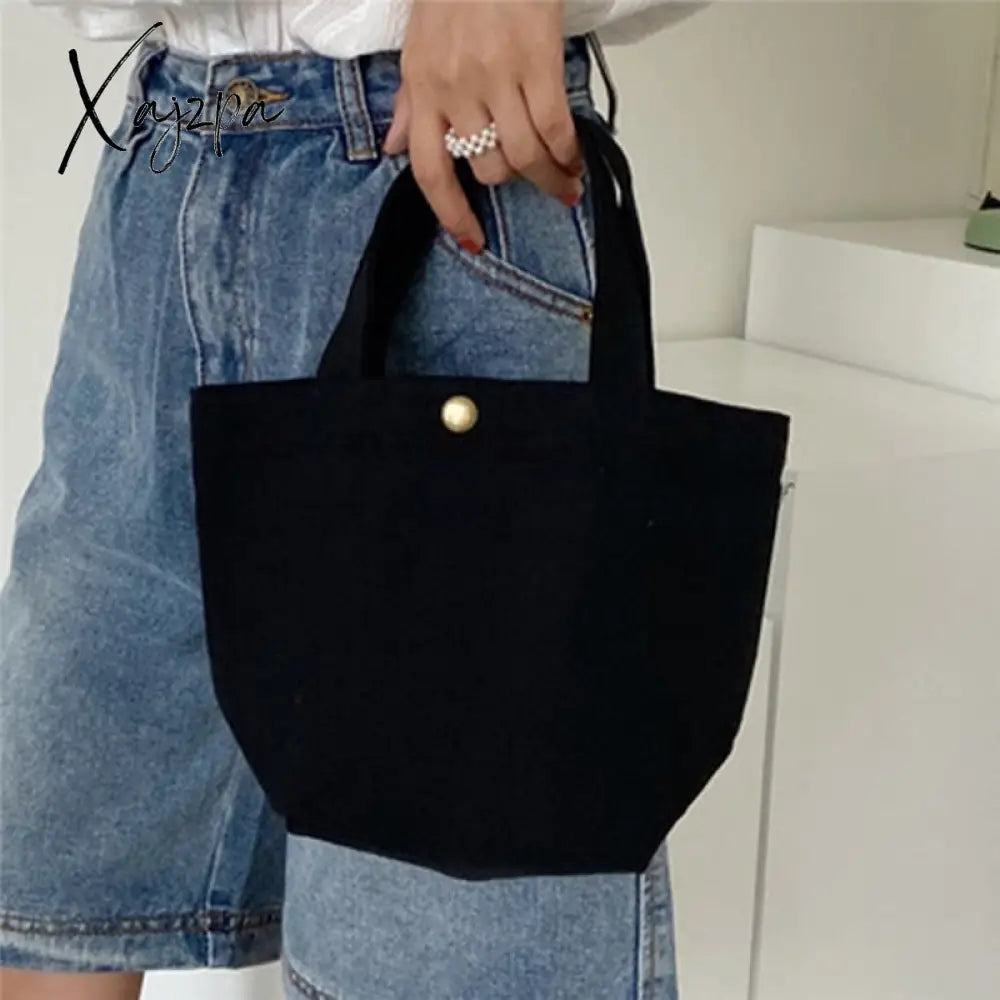 Xajzpa - Women’s Mini Corduroy Shoulder Bag Female New Small Canvas Handbag Totes Ladies Casual