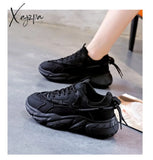 Xajzpa - Women’s Platform Sneakers Vulcanized Shoes Fashion Spring Comfortable Casual Outdoor