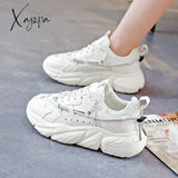 Xajzpa - Women’s Platform Sneakers Vulcanized Shoes Fashion Spring Comfortable Casual Outdoor