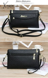 Xajzpa - Women’s Pu Crossbody Bags Adjustable Shoulder Strap New Fashion Diamond Lattice
