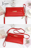 Xajzpa - Women’s Pu Crossbody Bags Adjustable Shoulder Strap New Fashion Diamond Lattice