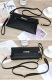 Xajzpa - Women’s Pu Crossbody Bags Adjustable Shoulder Strap New Fashion Diamond Lattice