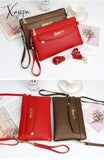 Xajzpa - Women’s Pu Crossbody Bags Adjustable Shoulder Strap New Fashion Diamond Lattice