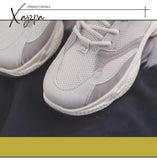 Xajzpa - Women’s Running Shoes Comfortable Warm Sneakers Fashion Thick Bottom Vulcanized