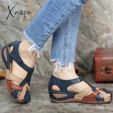 Xajzpa - Women’s Sandals Roman Summer Ladies Fashion Platform Shoes Women Outdoor Female Woman