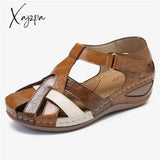 Xajzpa - Women’s Sandals Roman Summer Ladies Fashion Platform Shoes Women Outdoor Female Woman