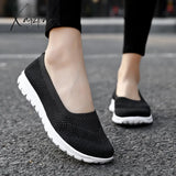 Xajzpa - Women’s Shoes Spring Slip-On Flat For Women Loafers Lightweight Black Sneakers Ballet