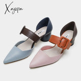 Xajzpa - Women’s Simple Buckle Casual Low Heels