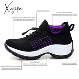 Xajzpa - Women’s Walking Shoes Fashion Sock Sneakers Breathe Comfortable Nursing Casual Platform