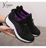 Xajzpa - Women’s Walking Shoes Fashion Sock Sneakers Breathe Comfortable Nursing Casual Platform