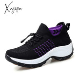 Xajzpa - Women’s Walking Shoes Fashion Sock Sneakers Breathe Comfortable Nursing Casual Platform