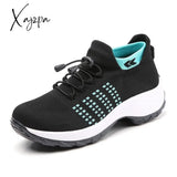 Xajzpa - Women’s Walking Shoes Fashion Sock Sneakers Breathe Comfortable Nursing Casual Platform