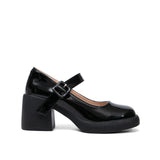 Xajzpa - Women Retro Style Chunky Heeled Mary Jane Shoes
