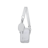 Xajzpa - Clear Crossbody Bag With Coin Purse Trendy PVC Square Bag Outdoor Travel Beach Shoulder Bag