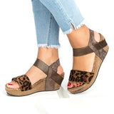 Xajzpa - Women Wedges Sandals Summer Must Have Shoes Vintage Low Heel Wedge Sandals