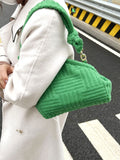 Olivia Mark - Minimalist Textured Shoulder Bag  - Women Shoulder Bags