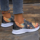 Xajzpa - Yellow Casual Sportswear Daily Patchwork Printing Round Comfortable Shoes